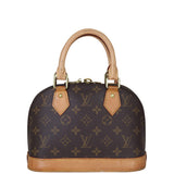 Louis Vuitton Alma BB Monogram Back