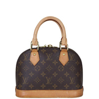 Louis Vuitton Alma BB Monogram Back