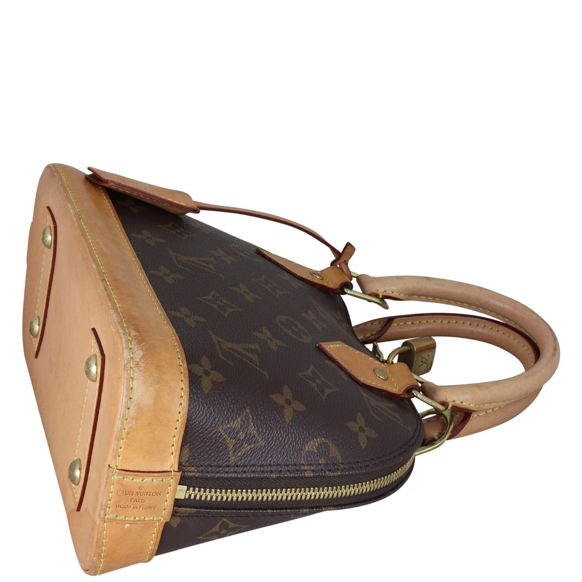 Louis Vuitton Alma BB Monogram Corner Distance