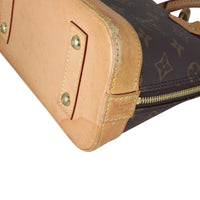 Louis Vuitton Alma BB Monogram Corner Close Up