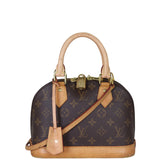 Louis Vuitton Alma BB Monogram Front With Strap