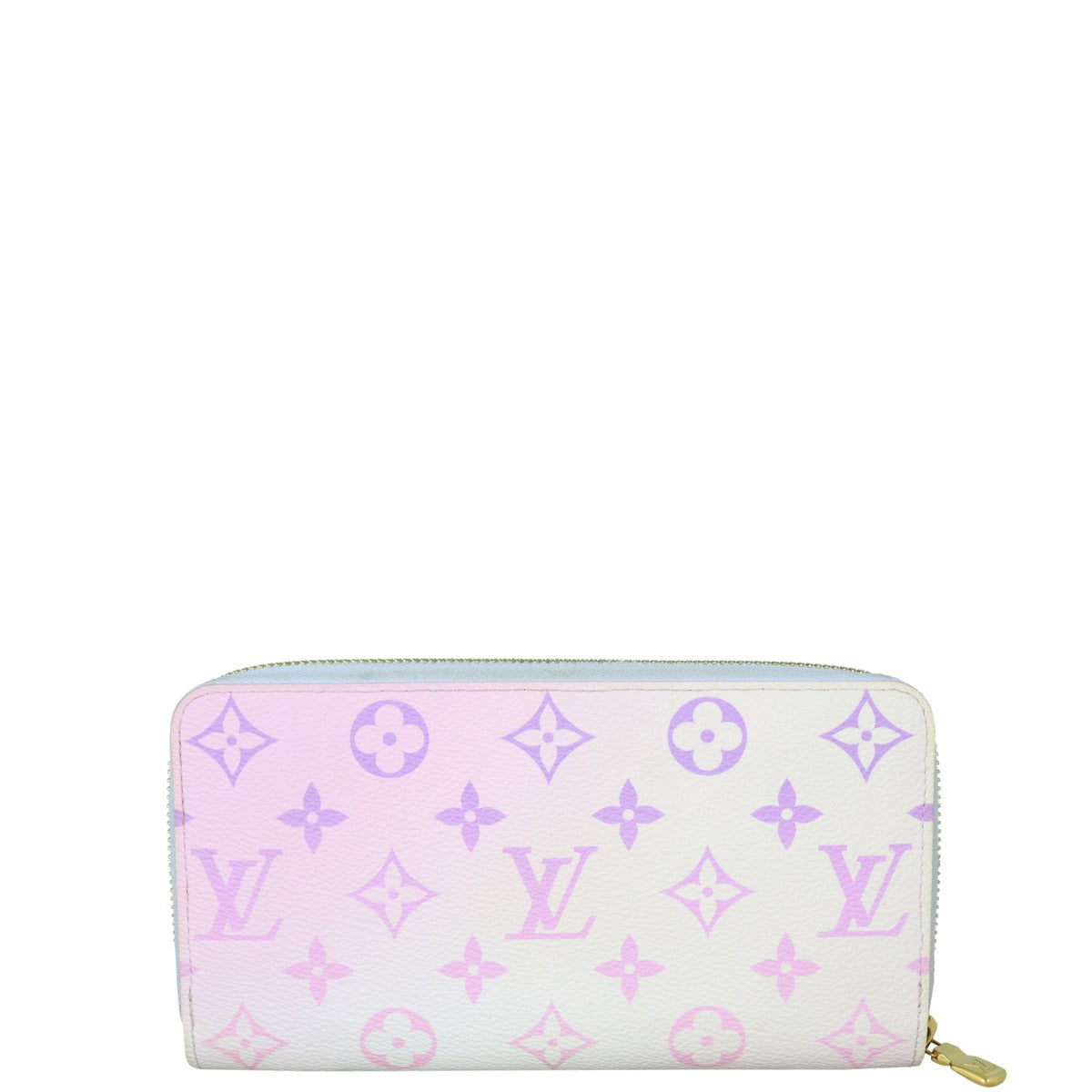 Louis Vuitton Zippy Wallet Spring in the City Monogram Sunrise Back