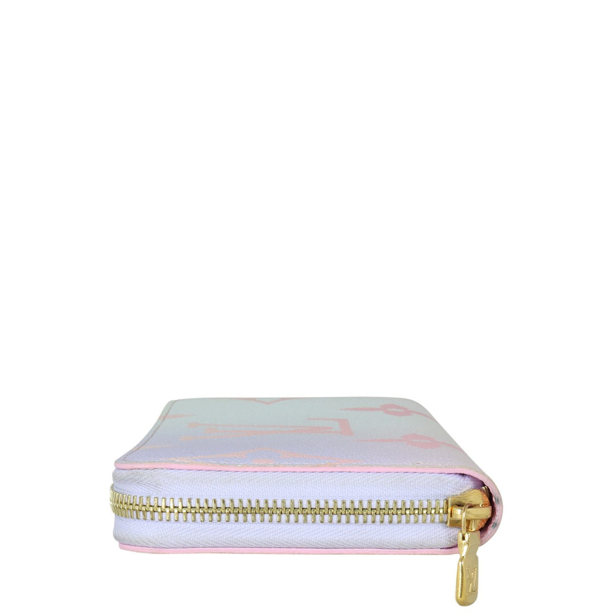 Louis Vuitton Zippy Wallet Spring in the City Monogram Sunrise Side