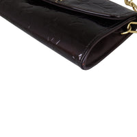 Louis Vuitton Sunset Boulevard Monogram Vernis Corner Close Up