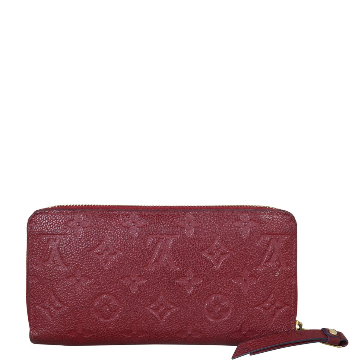Louis Vuitton Clemence Wallet Monogram Empreinte Front