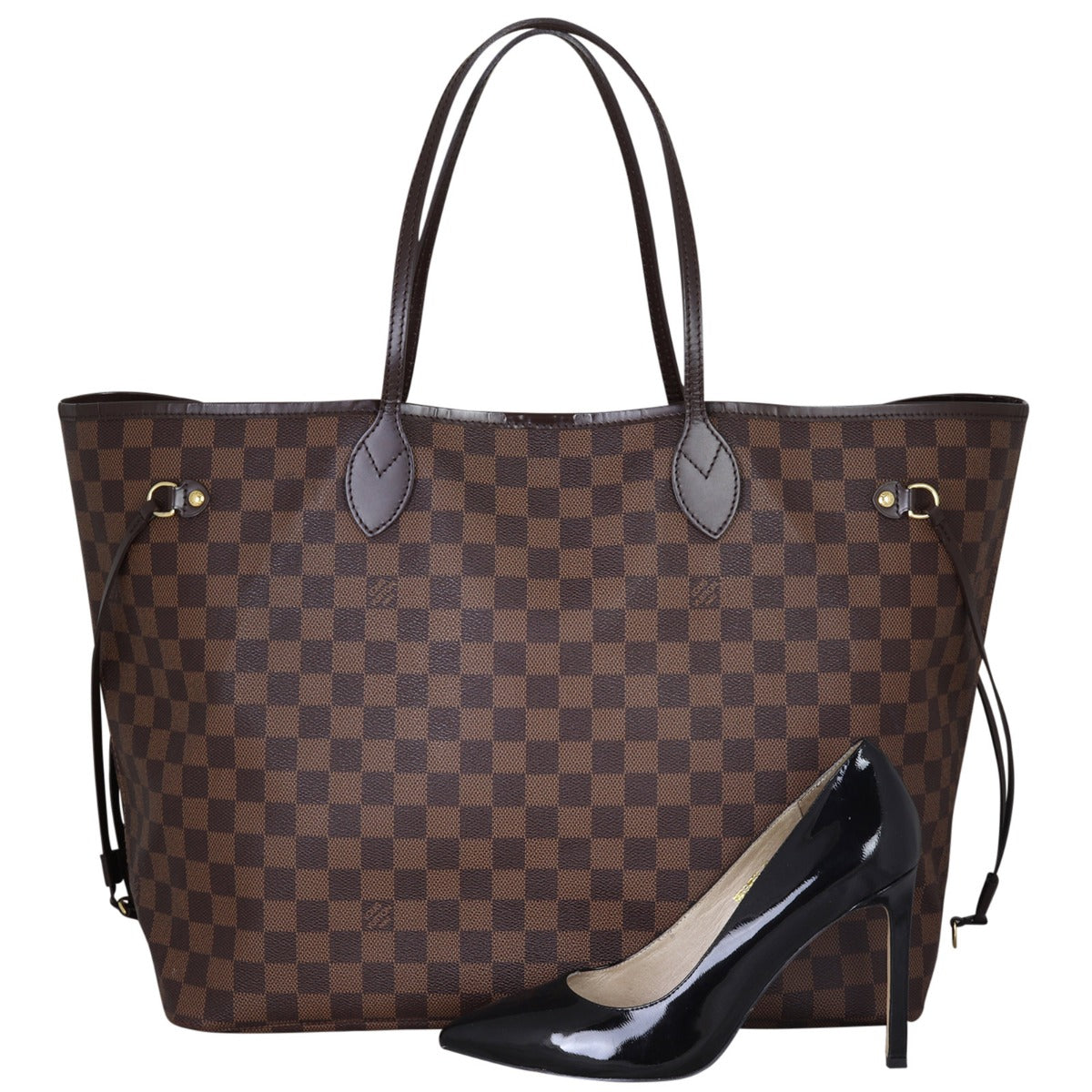 Louis Vuitton Neverfull GM Damier Ebene Shoe