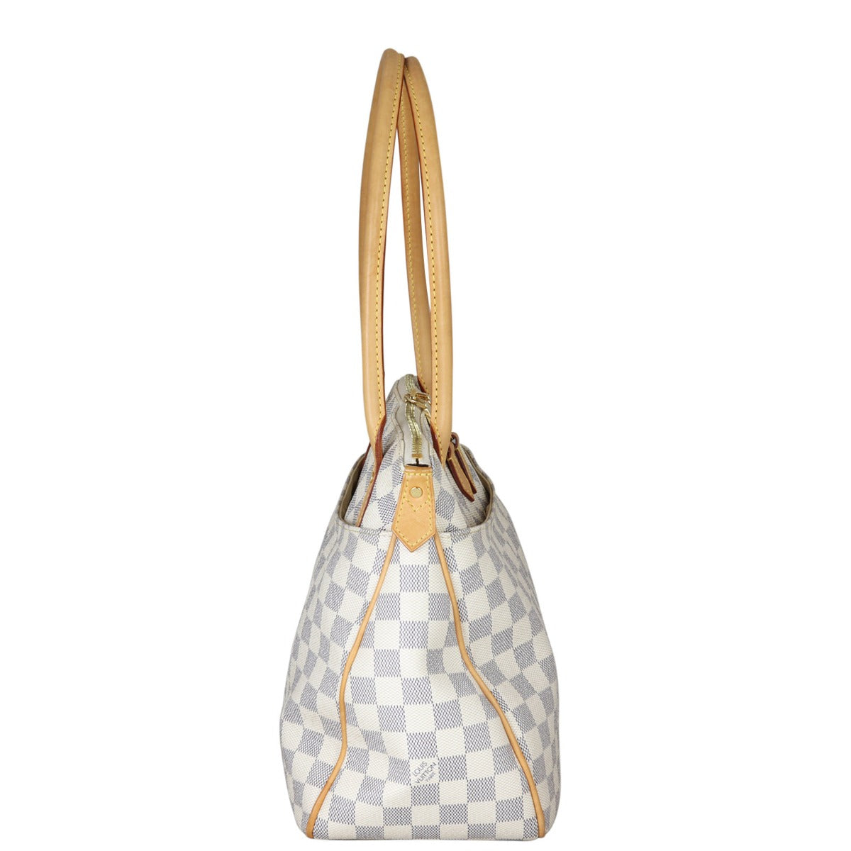 Louis Vuitton Figheri PM Damier Azur Side