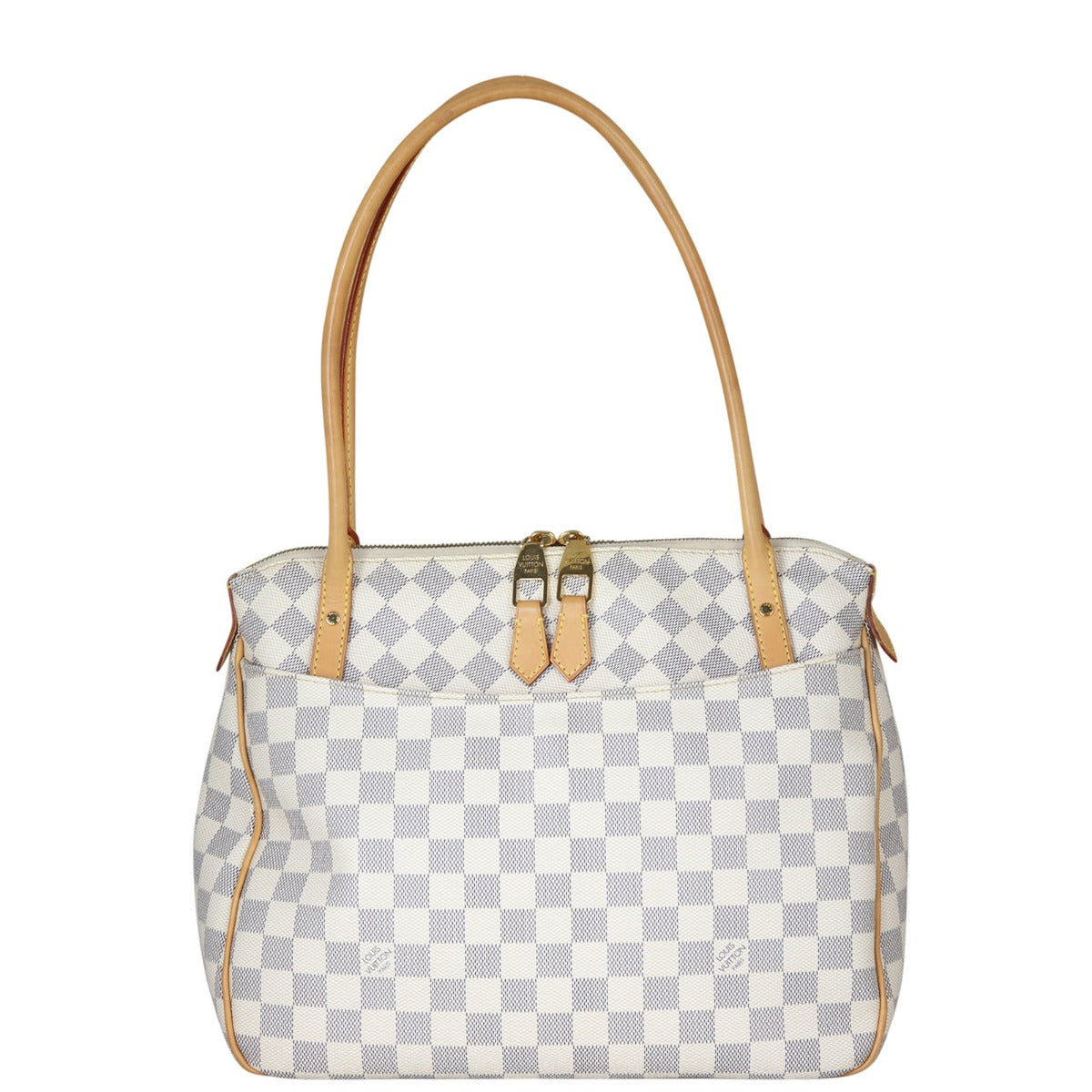 Louis Vuitton Figheri PM Damier Azur Front