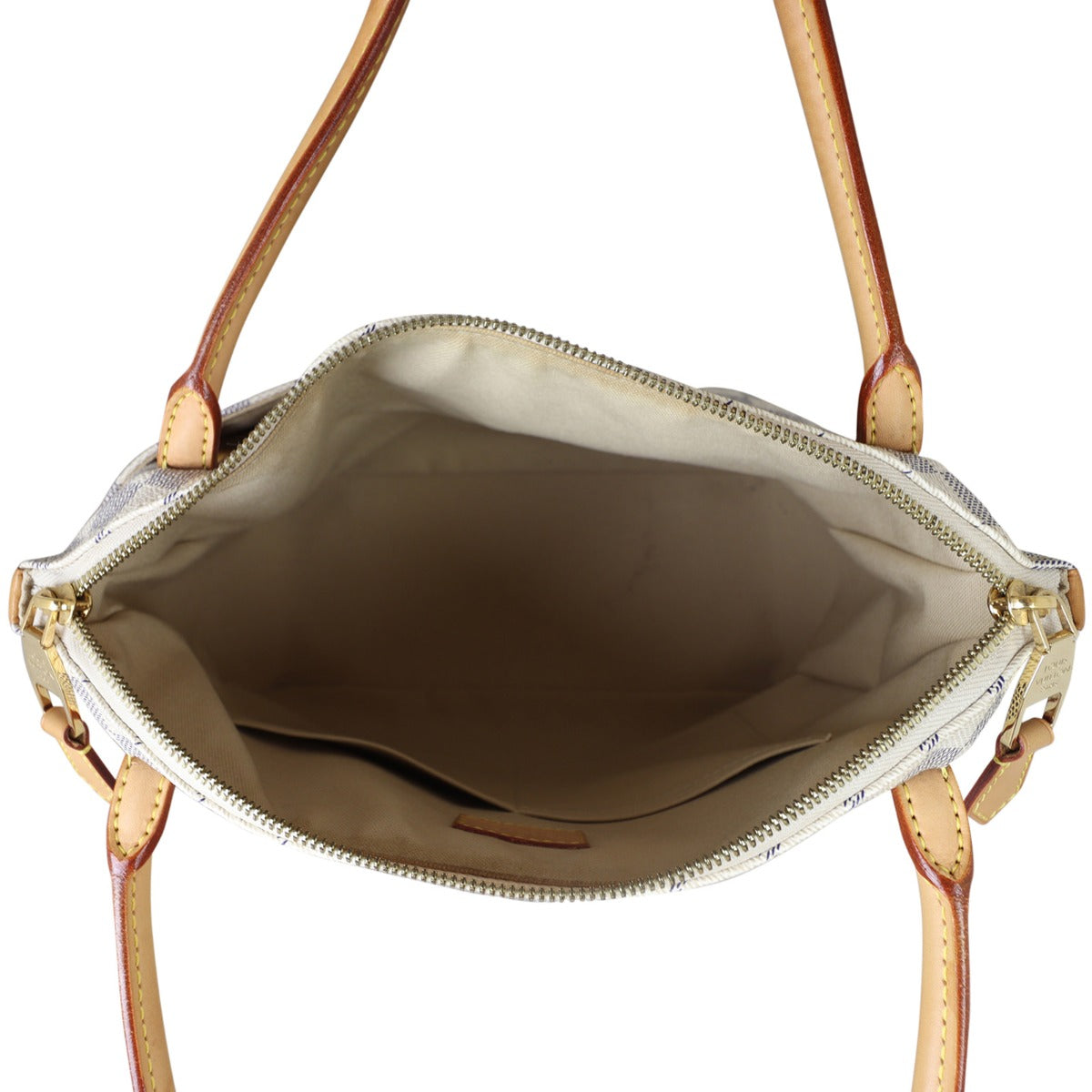 Louis Vuitton Figheri PM Damier Azur Whole Interior