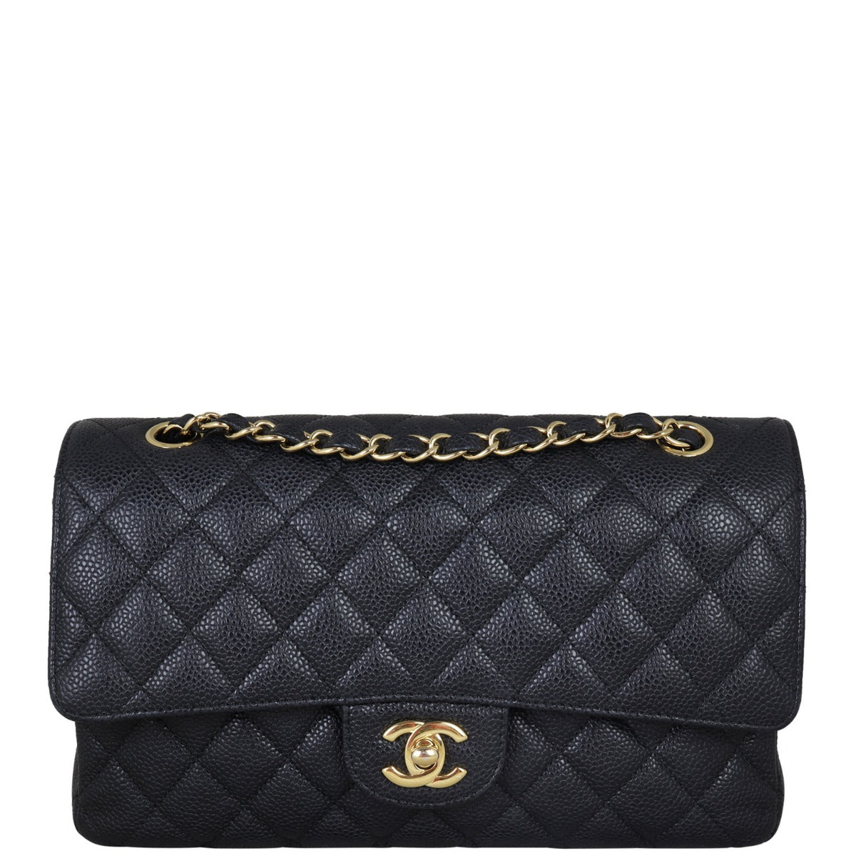 Chanel Classic Double Flap Medium Front 