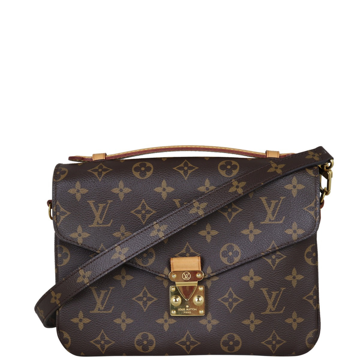 Louis Vuitton Pochette Metis Monogram Front With Strap
