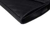 Saint Laurent Cassandre Chain Wallet Corner Close Up