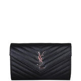Saint Laurent Cassandre Chain Wallet Front
