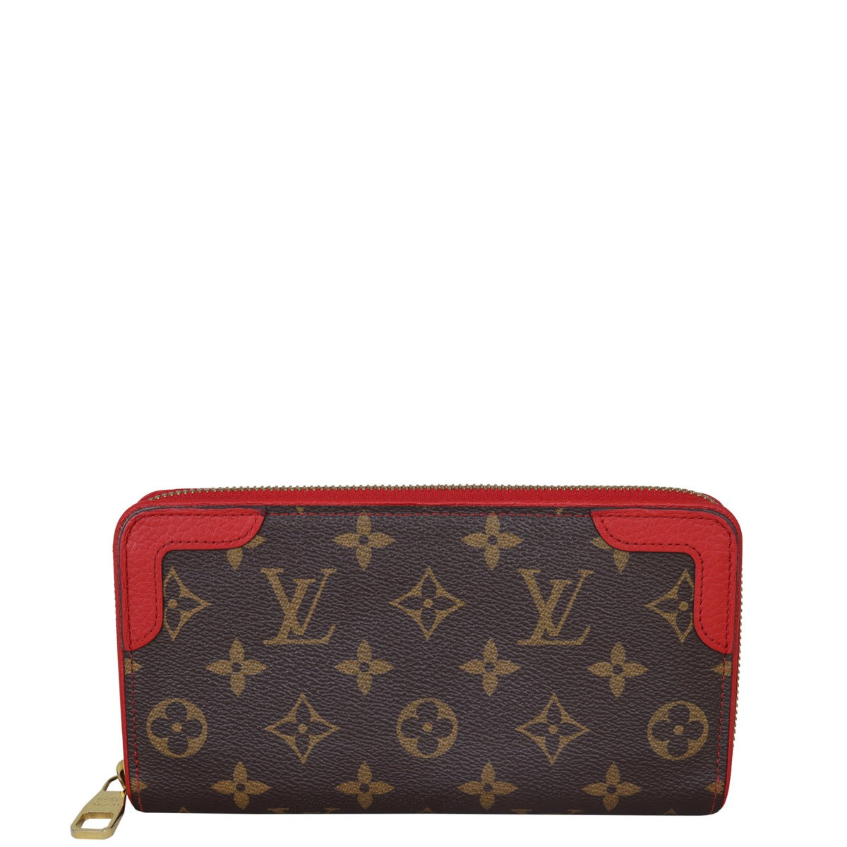 Louis Vuitton Zippy Retiro Wallet Monogram back