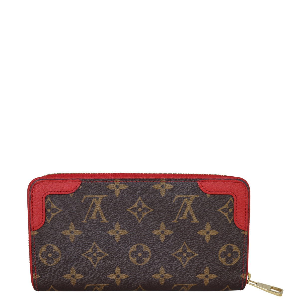 Louis Vuitton Zippy Retiro Wallet Monogram Front