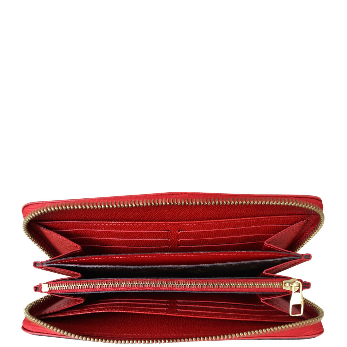 Louis Vuitton Zippy Retiro Wallet Monogram Whole Interior