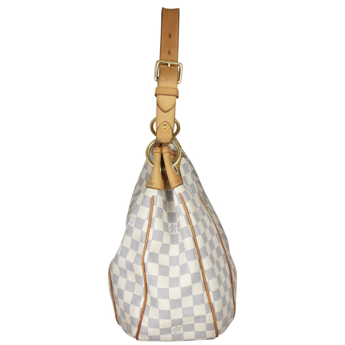 Louis Vuitton Galliera GM Damier Azur Side