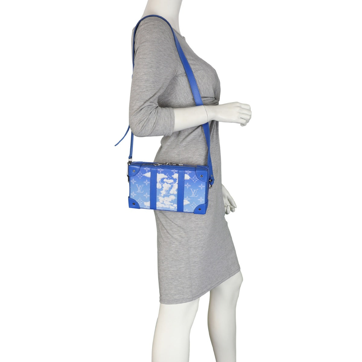 Louis Vuitton Soft Trunk Monogram Clouds Mannequin