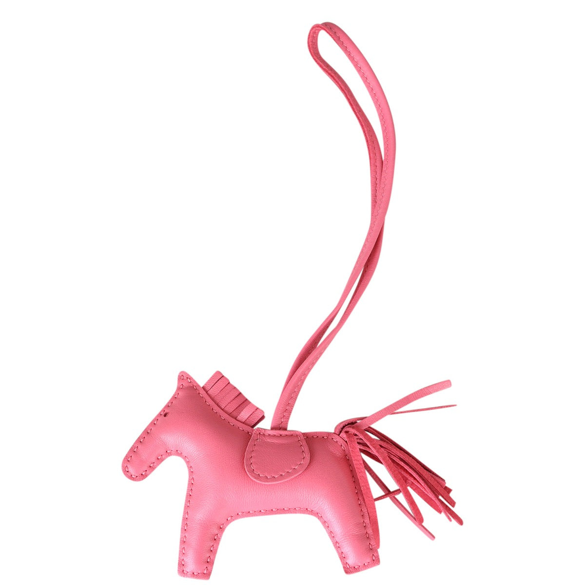 Hermes Rodeo Charm PM (coral)