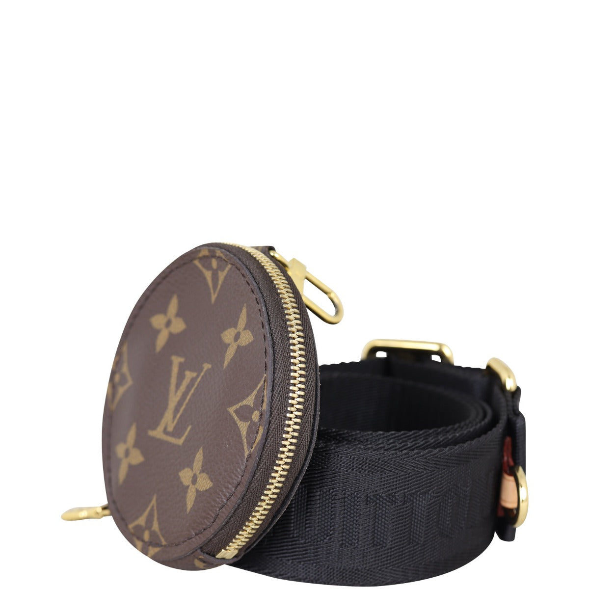 Louis Vuitton Bandouliere Adjustable Canvas Strap with Coin Pouch