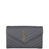 Saint Laurent Envelope Chain Wallet Front