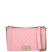 Chanel Boy Old Medium Front With Strap