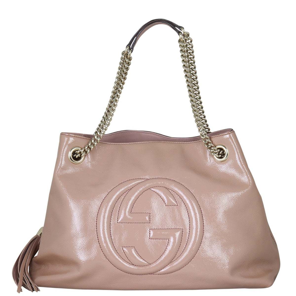 Gucci Soho Chain Shoulder Bag Medium Front