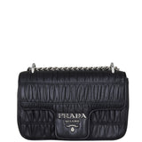 Prada Nappa Gaufre Crossbody Front