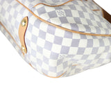 Louis Vuitton Galliera PM Damier Azur Corner Close Up