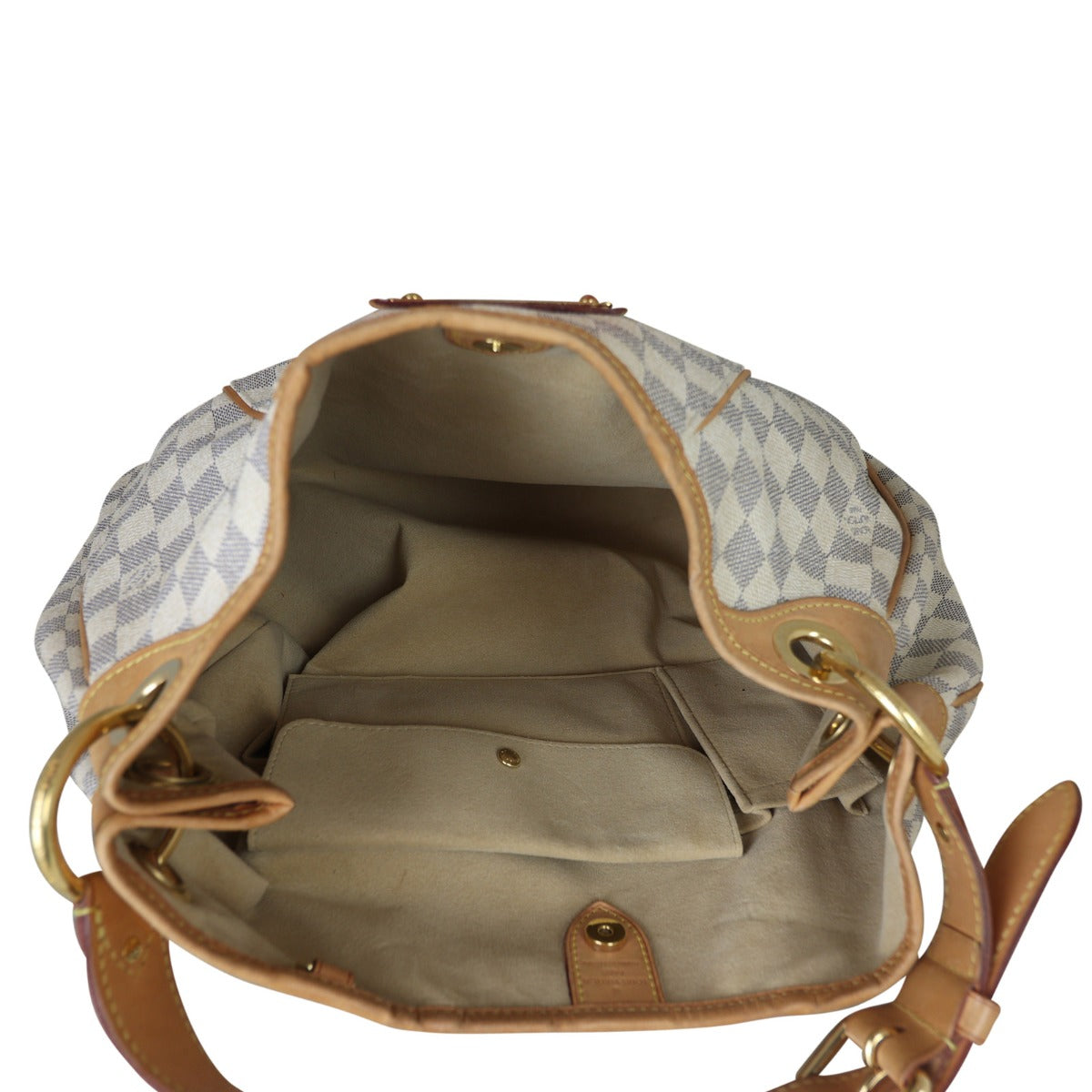 Louis Vuitton Galliera PM Damier Azur Whole Interior