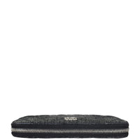 Chanel Iridescent Zip Around Wallet Base