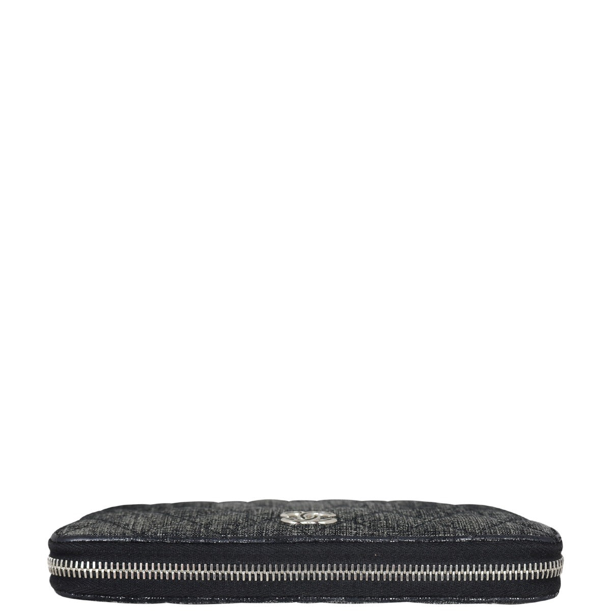 Chanel Iridescent Zip Around Wallet Base