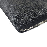 Chanel Iridescent Zip Around Wallet Corner Close Up