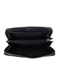 Chanel Iridescent Zip Around Wallet Whole Interior