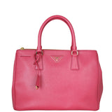 Prada Saffiano Lux Galleria Double Zip Tote Medium Front
