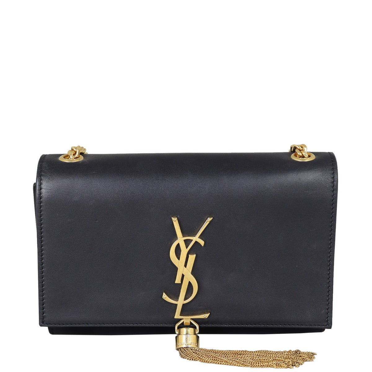 Saint Laurent Kate Tassel Chain Wallet Front