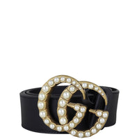 Gucci Marmont Double G Pearl Belt