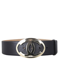 Chanel CC Logo Leather Belt