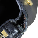 Prada Saffiano Lux Galleria Double Zip Tote Large (black) wear