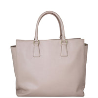 Prada Saffiano Two Way Tote (cammeo) Back