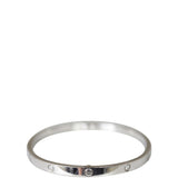 Cartier Small Love Diamond Bracelet 18k White Gold