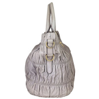 Prada Nappa Gaufre Tote Side