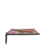 Gucci GG Supreme Blooms Zip Pouch Side