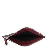 Gucci GG Supreme Blooms Zip Pouch Whole Interior