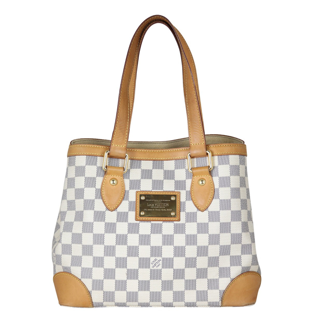Louis Vuitton Hampstead PM Damier Azur Front