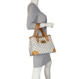 Louis Vuitton Hampstead PM Damier Azur Mannequin