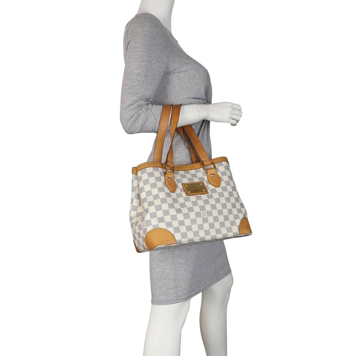 Louis Vuitton Hampstead PM Damier Azur Mannequin