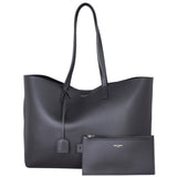 Saint Laurent Shopping Tote Front With Pouch