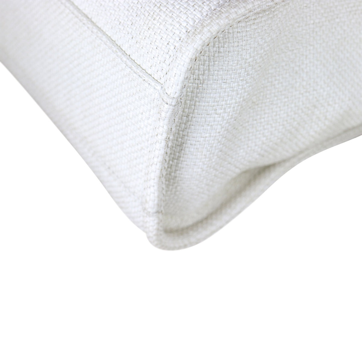 Chanel Deauville Small Tote Corner Close Up