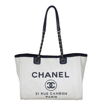 Chanel Deauville Small Tote Front